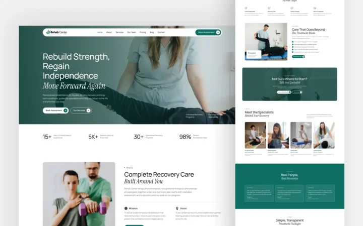 Rehab Center WordPress Theme