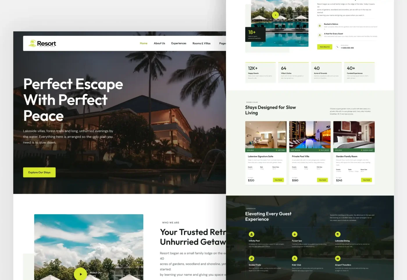 Resort Astro Theme