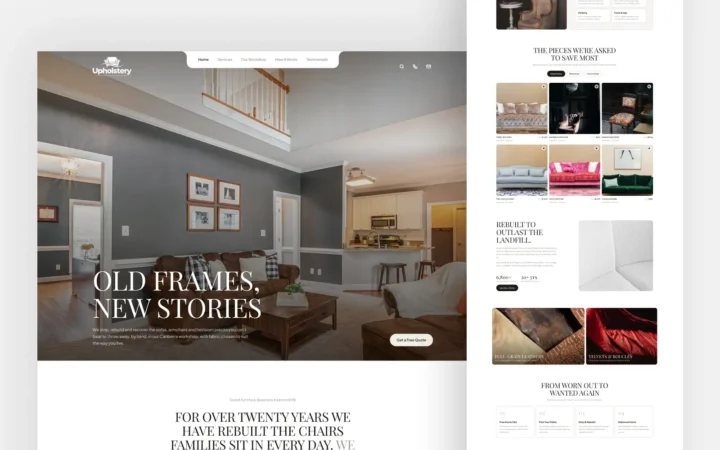 Upholstery WordPress Theme